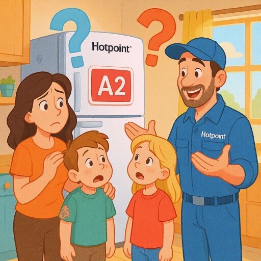 Что означает ошибка А2 на холодильнике Hotpoint Ariston и как устранить