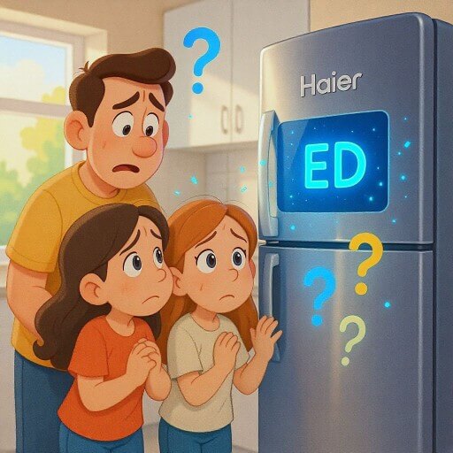 Что означает ошибка ED в холодильниках Haier и как устранить проблему