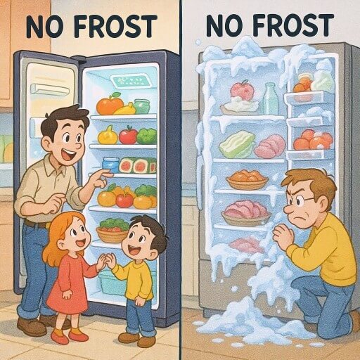 Что такое холодильник No Frost и почему он лучше обычного