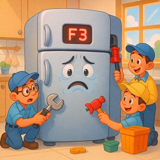 Что вызывает ошибку F3 в холодильниках Атлант и как её устранить