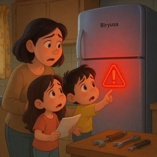 Что значит красный индикатор ошибки на холодильнике Бирюса и как устранить проблему