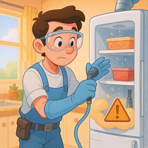 Как безопасно выпустить фреон из холодильника и избежать проблем