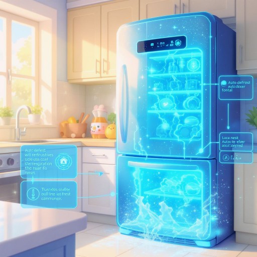 Как называется холодильник с функцией саморазмораживания и технологиями