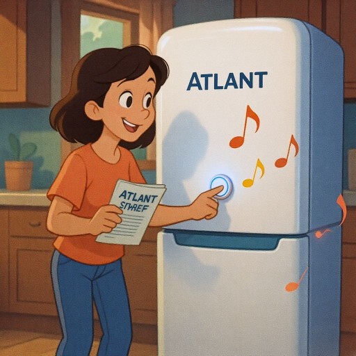 Как отключить звуковой сигнал в холодильнике Атлант