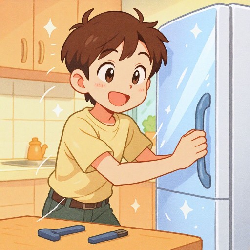 Как перевесить дверцу холодильника на другую сторону легко