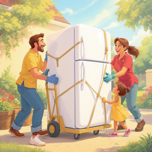 Как правильно перевезти холодильник без повреждений