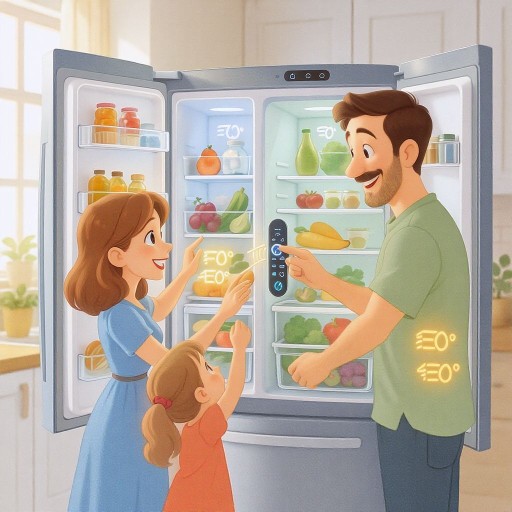 Как правильно выставить температуру в двухкамерном холодильнике Indesit