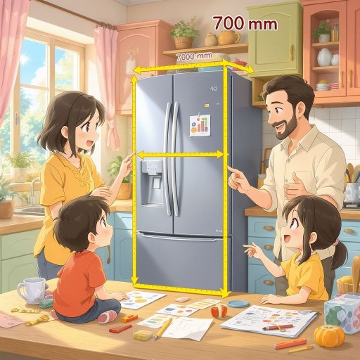Как выбрать холодильник шириной 700 мм для вашей кухни