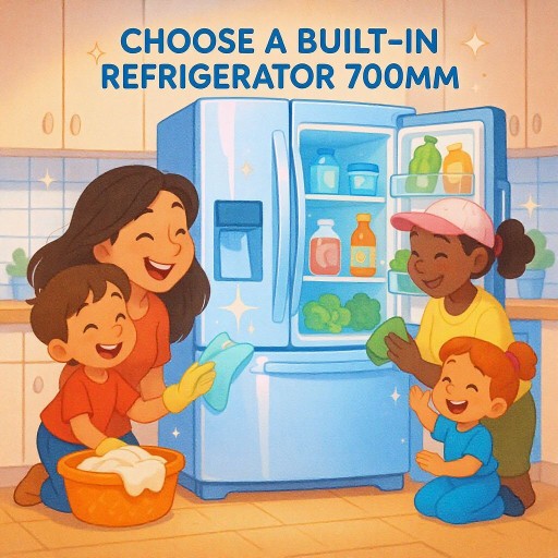 Как выбрать и ухаживать за встроенным холодильником шириной 700 мм