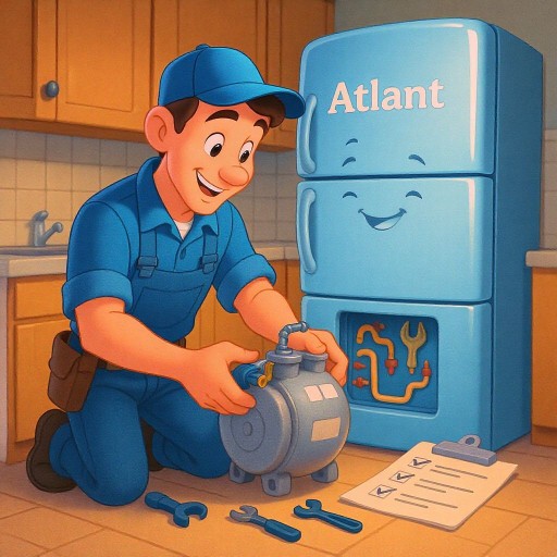 Как заменить компрессор в холодильнике Атлант и что учитывать при этом