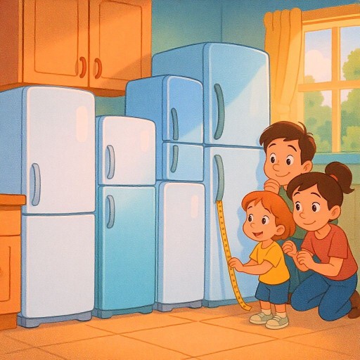 Какая бывает ширина холодильников и как выбрать подходящий размер