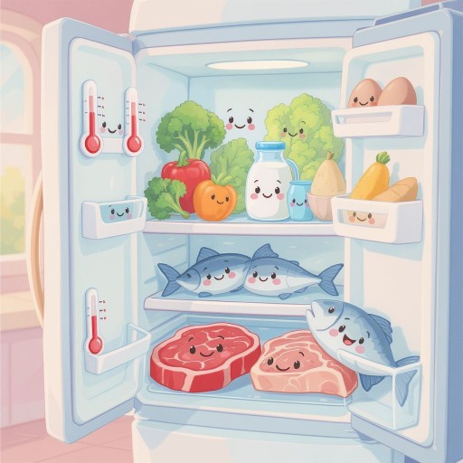 Какая температура должна быть в верхней и нижней части холодильника