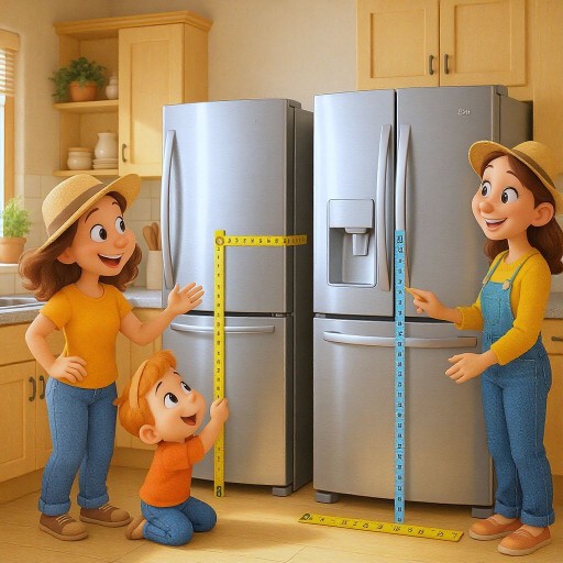 Какие размеры двухдверных холодильников подходят для вашего дома