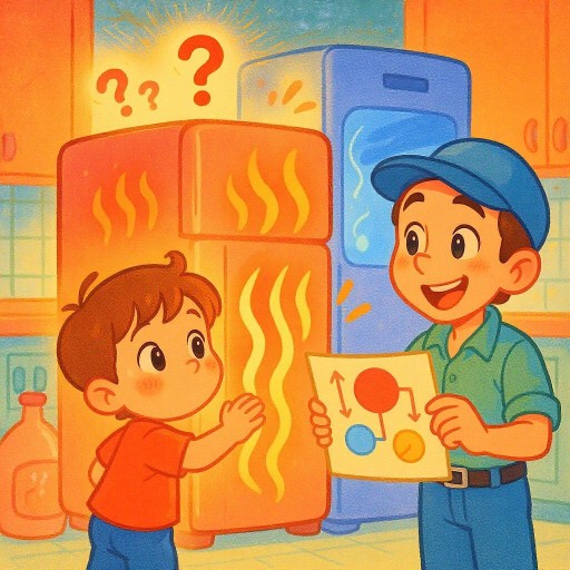 Почему боковые стенки холодильника нагреваются и что делать