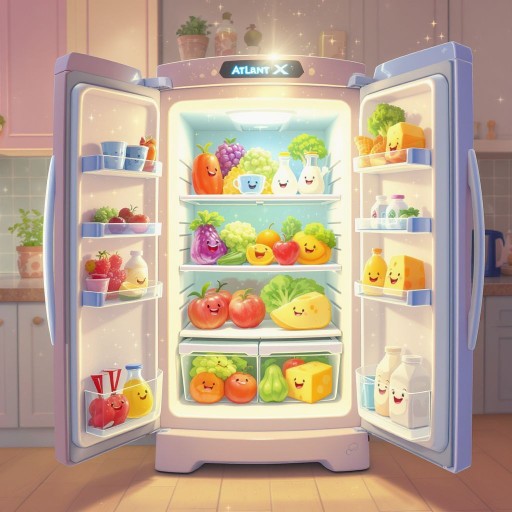 Почему холодильник Atlant X 1602 100 подходит для хранения продуктов