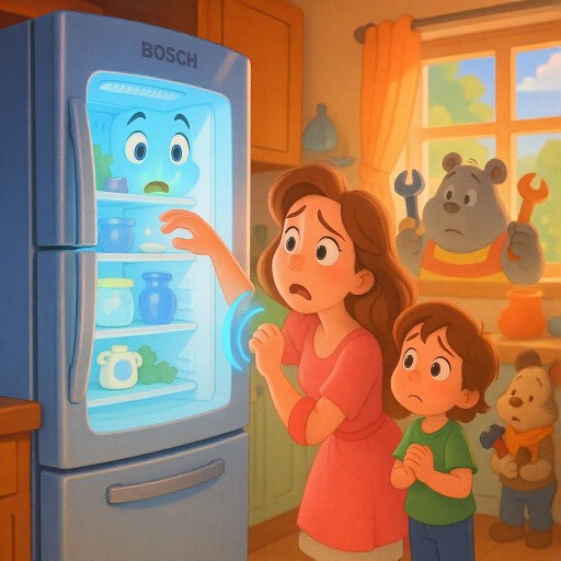 Почему холодильник Бош пищит и как устранить причину