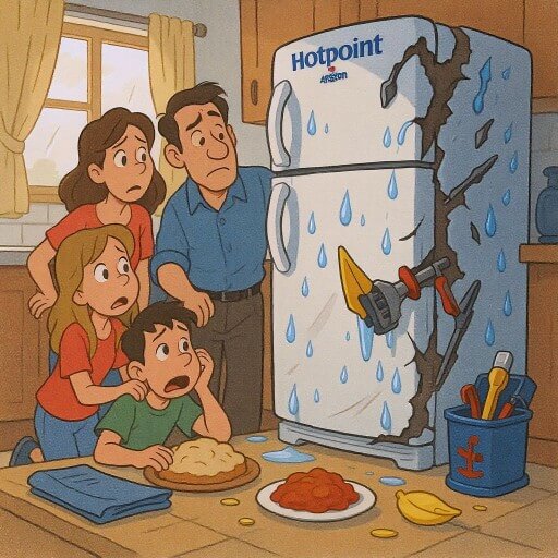 Почему холодильник Hotpoint Ariston ломается и как устранить неисправности