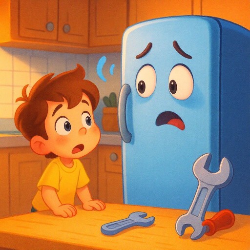 Почему холодильник издает странные звуки и как устранить проблему