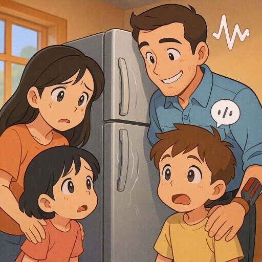 Почему холодильник издает треск и как устранить причину