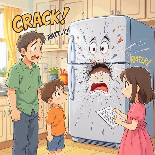 Почему холодильник трещит и как избавиться от шума