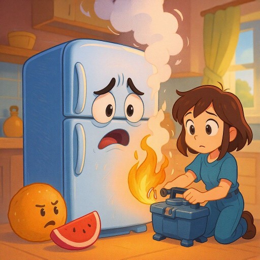 Почему компрессор в холодильнике нагревается и что делать при этом