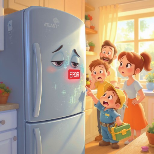 Почему на холодильнике Атлант мигает ошибка "H" и как её устранить