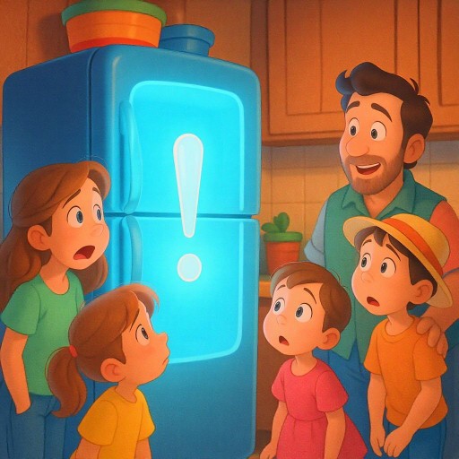 Почему на холодильнике горит восклицательный знак и что делать