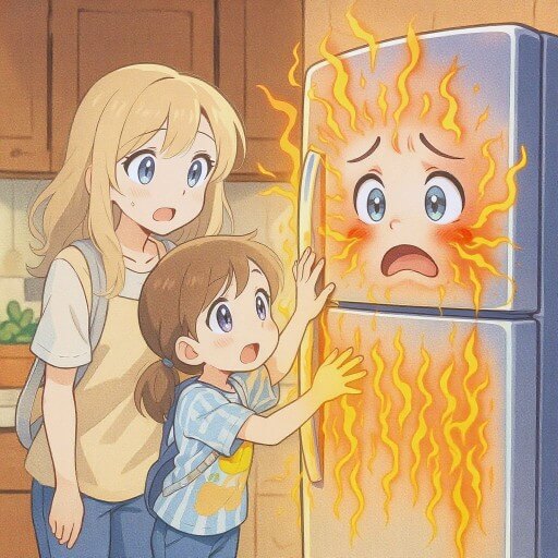 Почему стенки холодильника горячие и что с этим делать