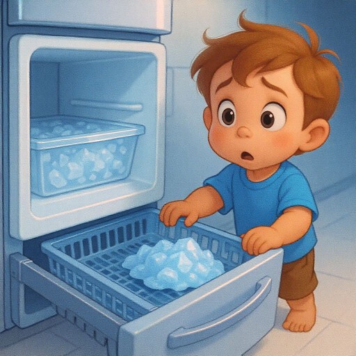 Почему в морозильнике Samsung появляется лед под нижним ящиком без дефектора