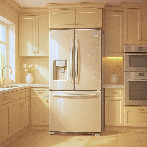 Преимущества бежевого холодильника LG для стильной кухни
