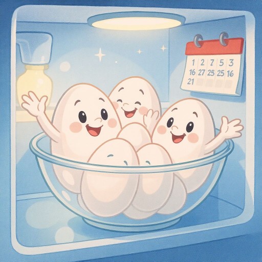 Сколько хранятся белки от яиц без скорлупы в холодильнике