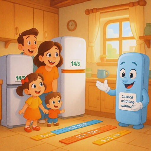 Стандартная ширина холодильника и советы по выбору подходящего размера